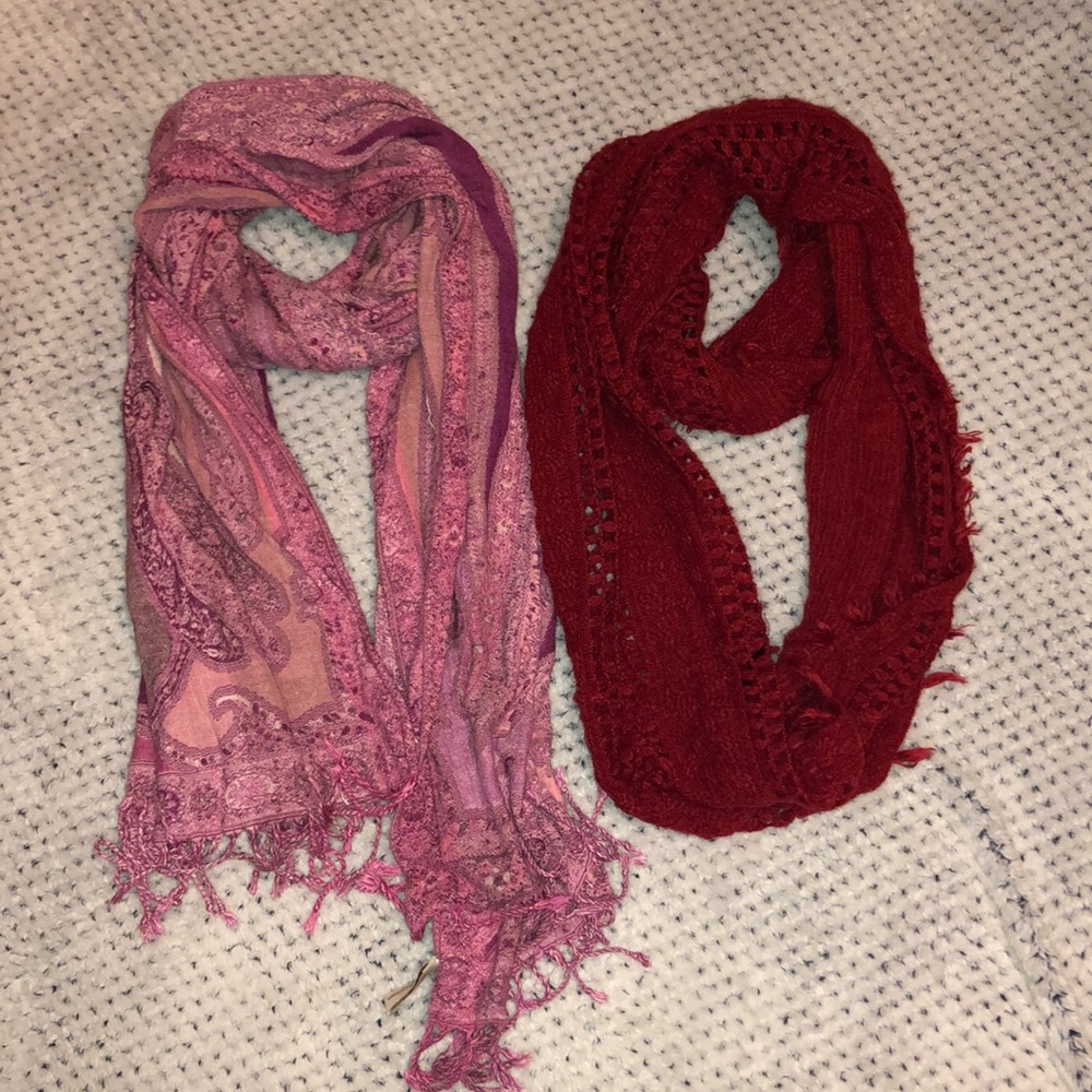 Two scarfs for $12